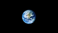 Earth: A Blue Planet in the Vastness of Space