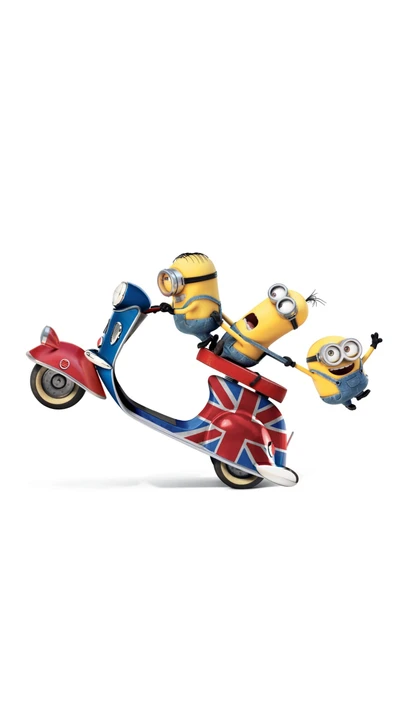 bob, kevin, minions, motorad, stuart