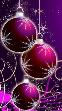 xmas, purple, christmas, nice, beautiful