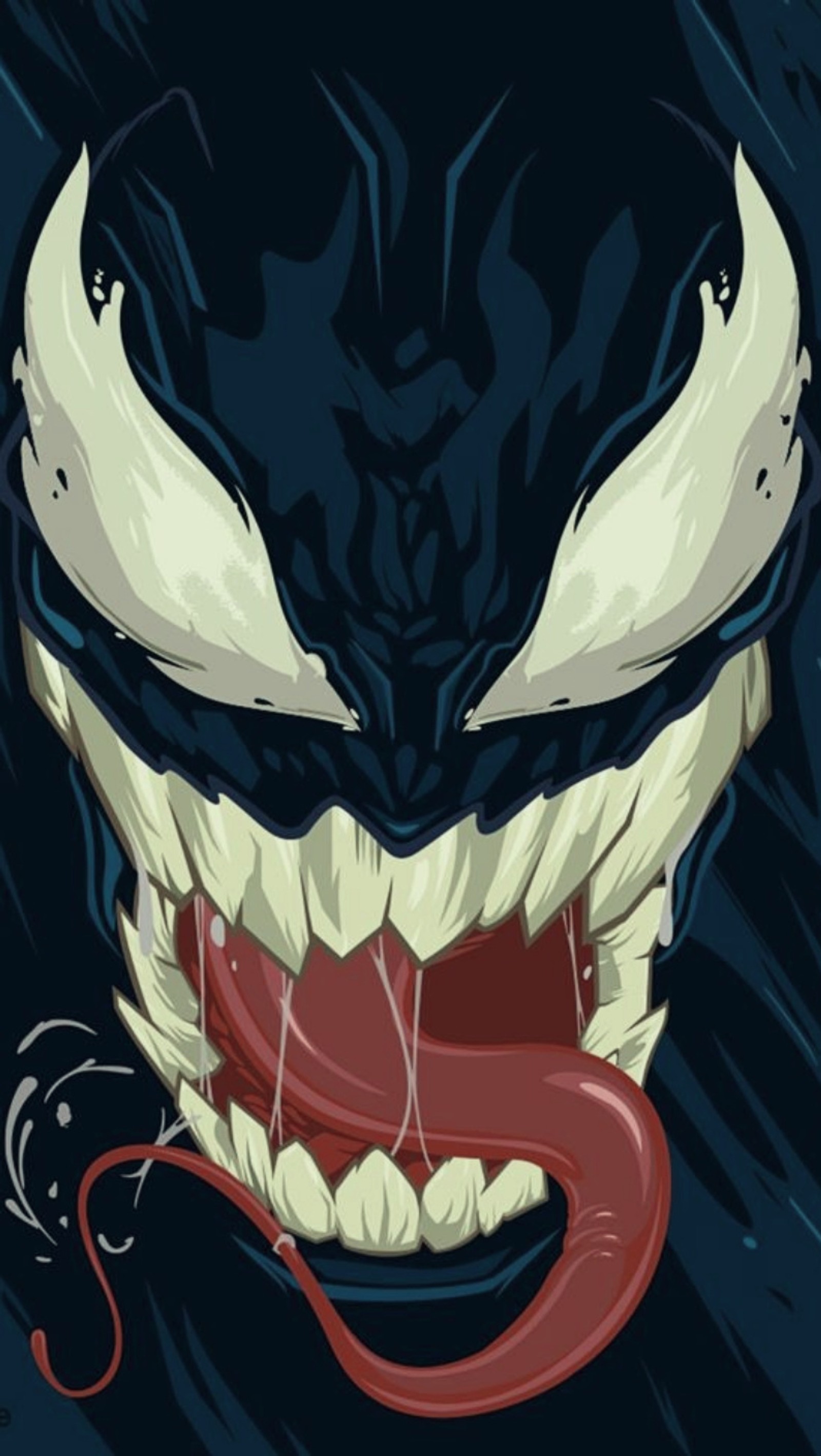 Venom iphone hintergrundbild von der - kunst - von - spider-man (avengers, hintergrund, krieg, hd, unendlich)