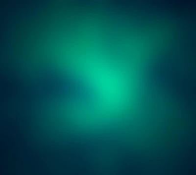 Radiant Blue and Green Abstract Blur