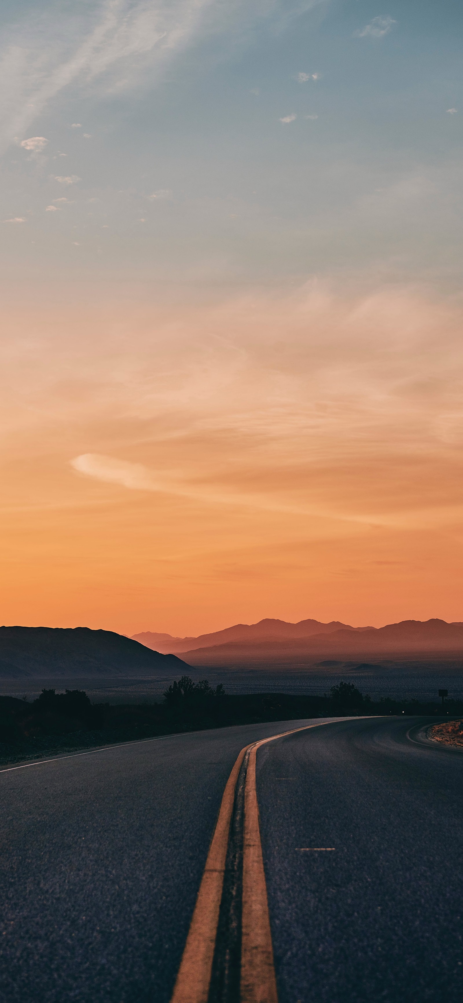 cloud, afterglow, natural landscape, mountain, body of water wallpaper