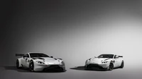 aston martin gt3, aston martin gt4, monochrome, 2020, 5k wallpaper