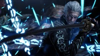 vergil, katana, devil may cry 5, video game