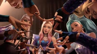 K/DA Alles Vorne: Die Ikonischen Champions von League of Legends Vereinen Sich