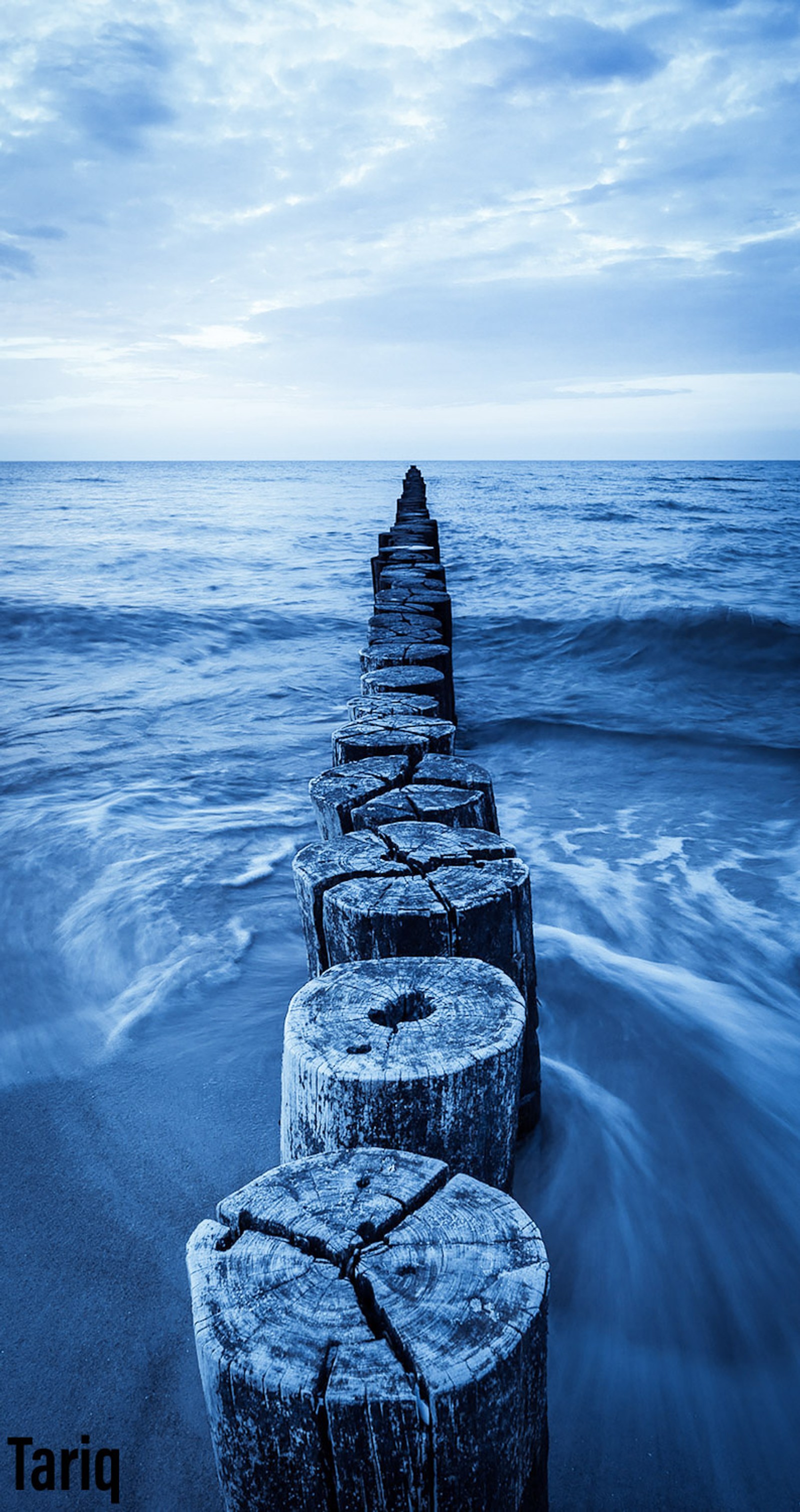 Lade strand, blau, brücke, hd, fotos Hintergrund herunter