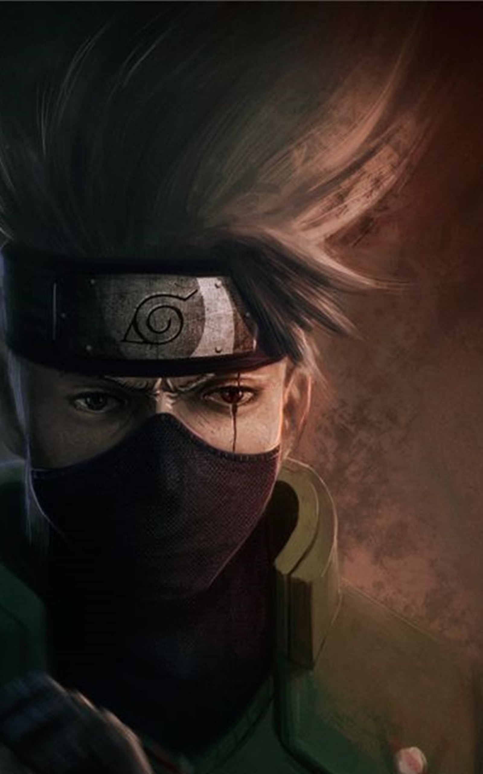 Téléchargez le fond d'écran anime, kakashi