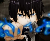 ao no exercist, demônios, espadas, the blue exorcist