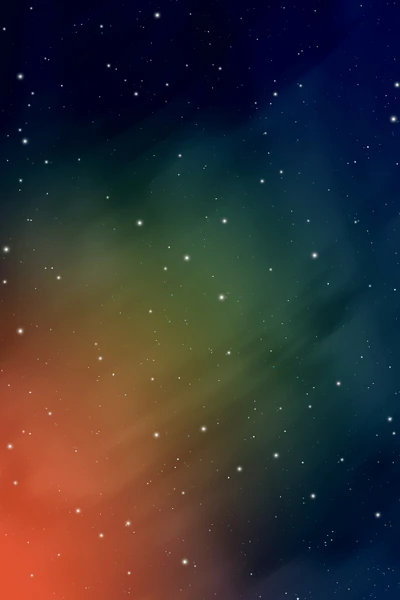 Fondo estrellado colorido para fondo de pantalla de iPhone X