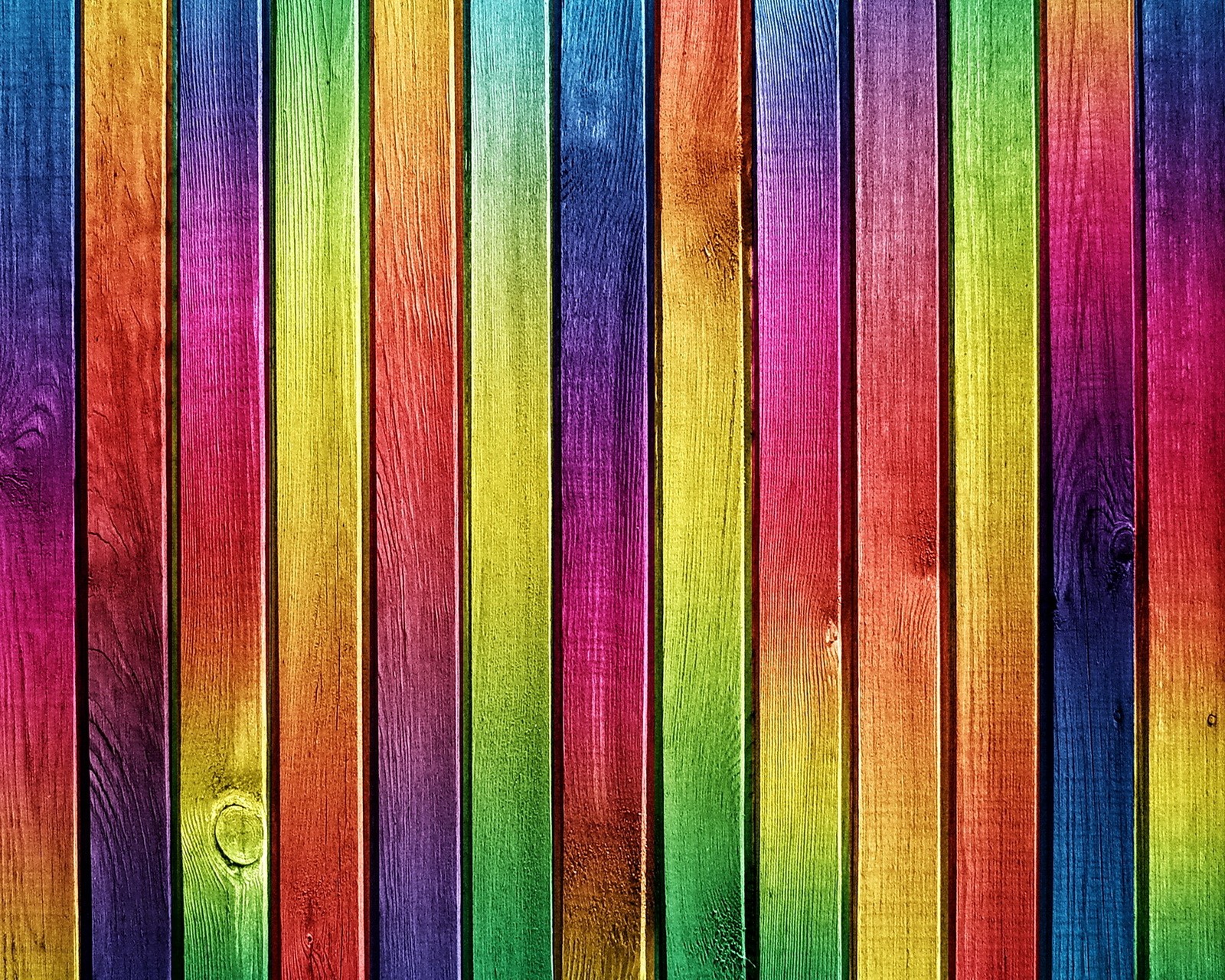 Téléchargez le fond d'écran coloré, douleur, arc en ciel, texture, bois