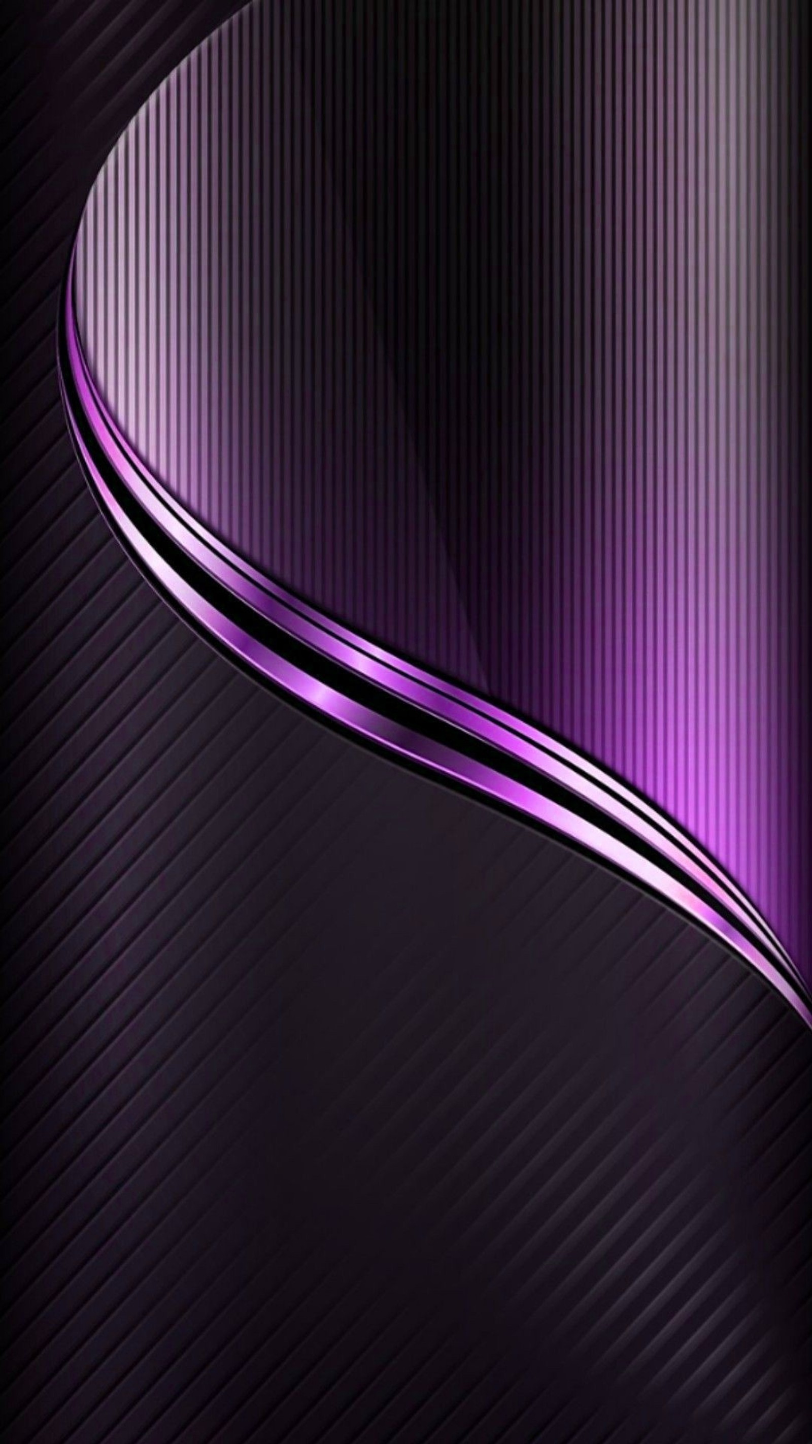 Un fondo morado y negro con un diseño curvado (púrpura, pantalla)