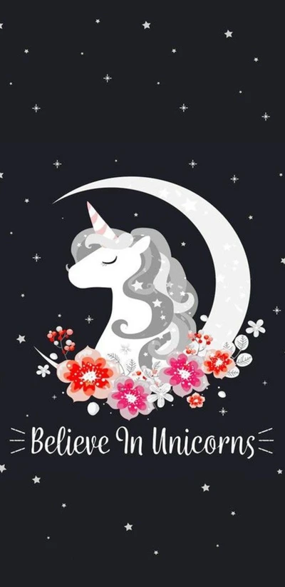 Believe in Unicorns: A Cute Enchanted Design