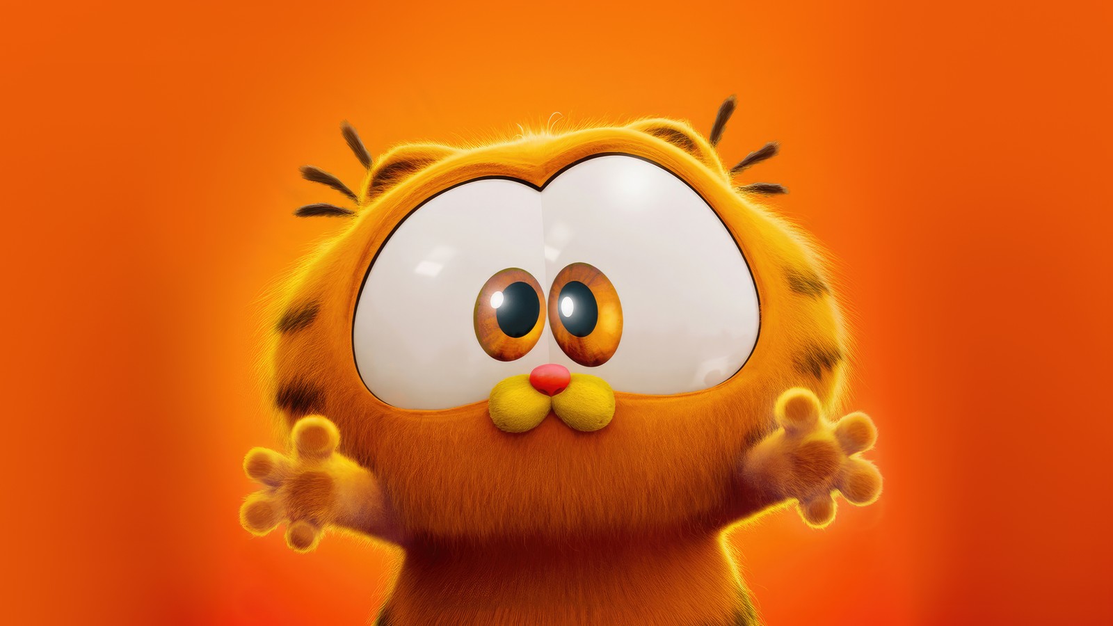 adorable, baby garfield, the garfield movie, 2024 movies, animation movies wallpaper