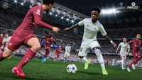 Confronto intenso no FIFA 23: Real Madrid vs. Liverpool