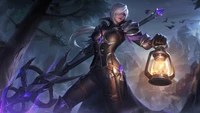 silvanna, justice de minuit, peau, mobile legends, bang bang