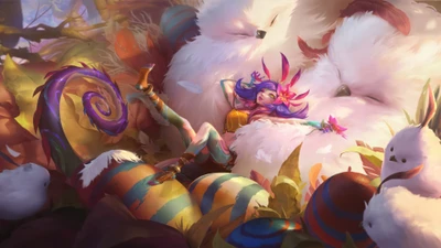 neeko, lol, league of legends, jogo de vídeo, lor