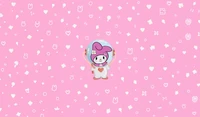 My Melody in a Cute Pink Wonderland - 5K Sanrio Wallpaper