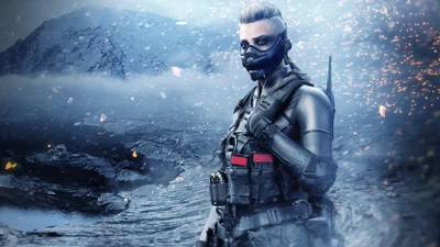 Freya Helvig como Wraith en Call of Duty: Black Ops Cold War Temporada 3