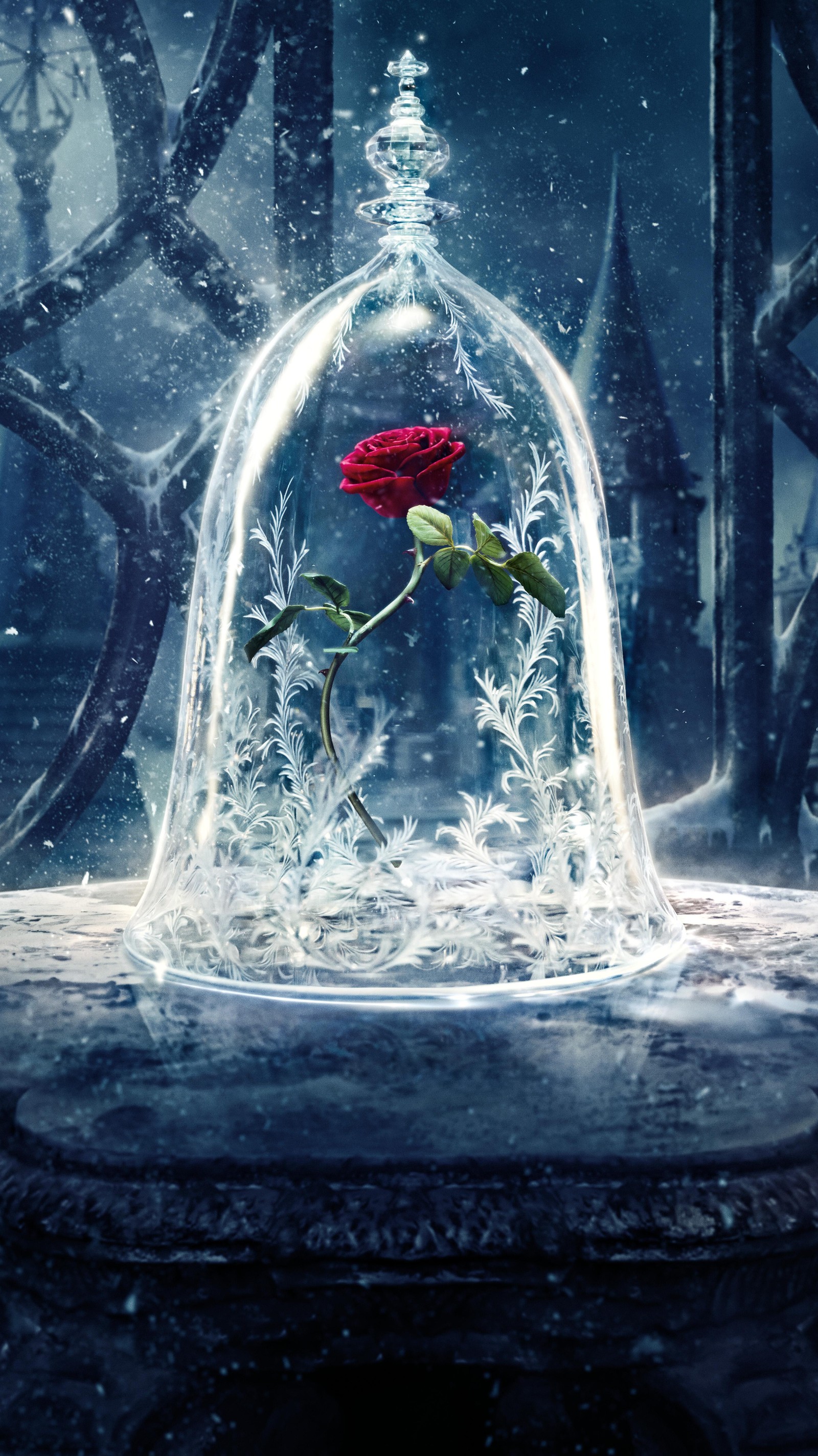 Скачать обои искусство, красавица и чудовище, beauty and the beast, дисней, disney