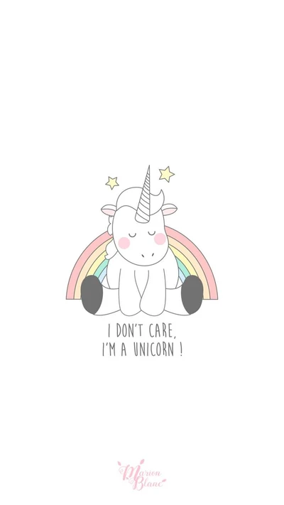 triste, unicornio