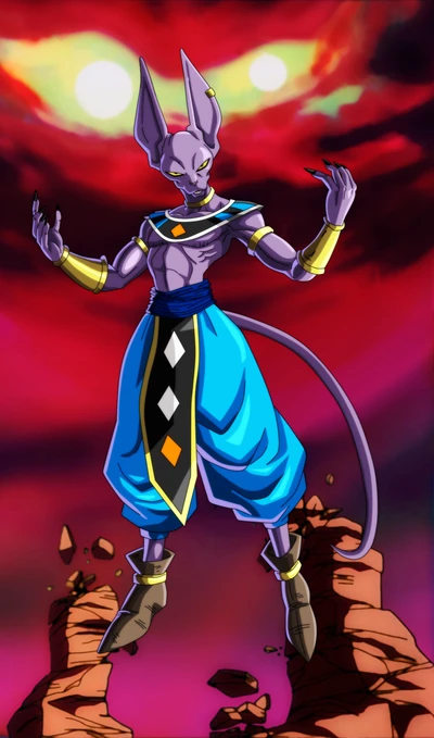 ball, beerus, bills, dragon, hd