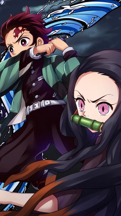 demon slayer, nezuko, tanjiro