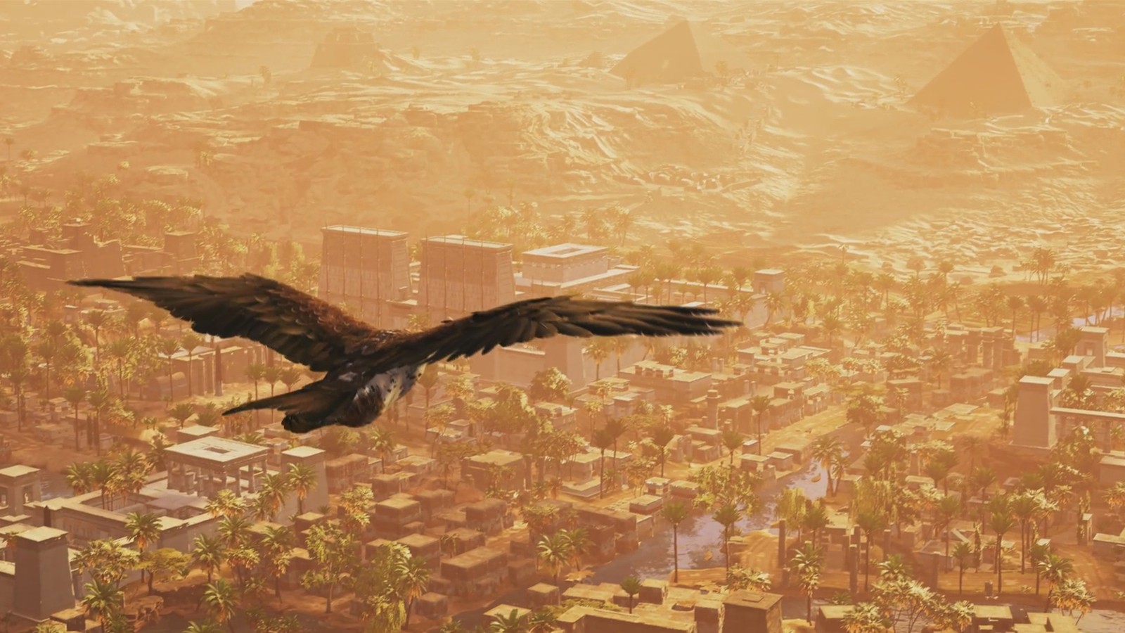 assassins creed origins, assassins creed, bird, bird of prey, eagle wallpaper