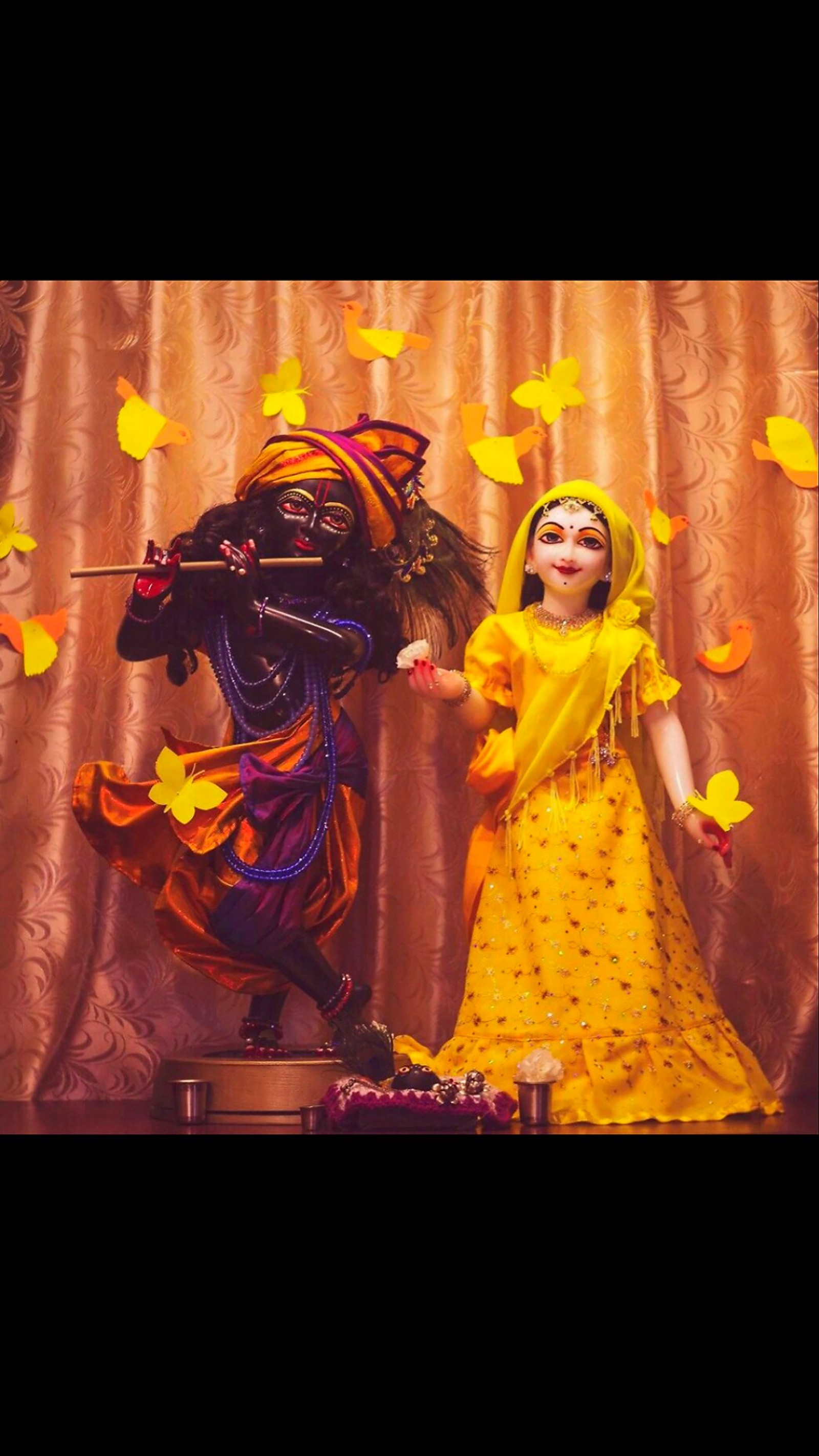 Baixar papel de parede krishna, pyari radha