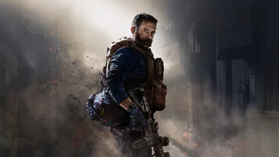 Soldado heroico em ação - Call of Duty Modern Warfare papel de parede 4K