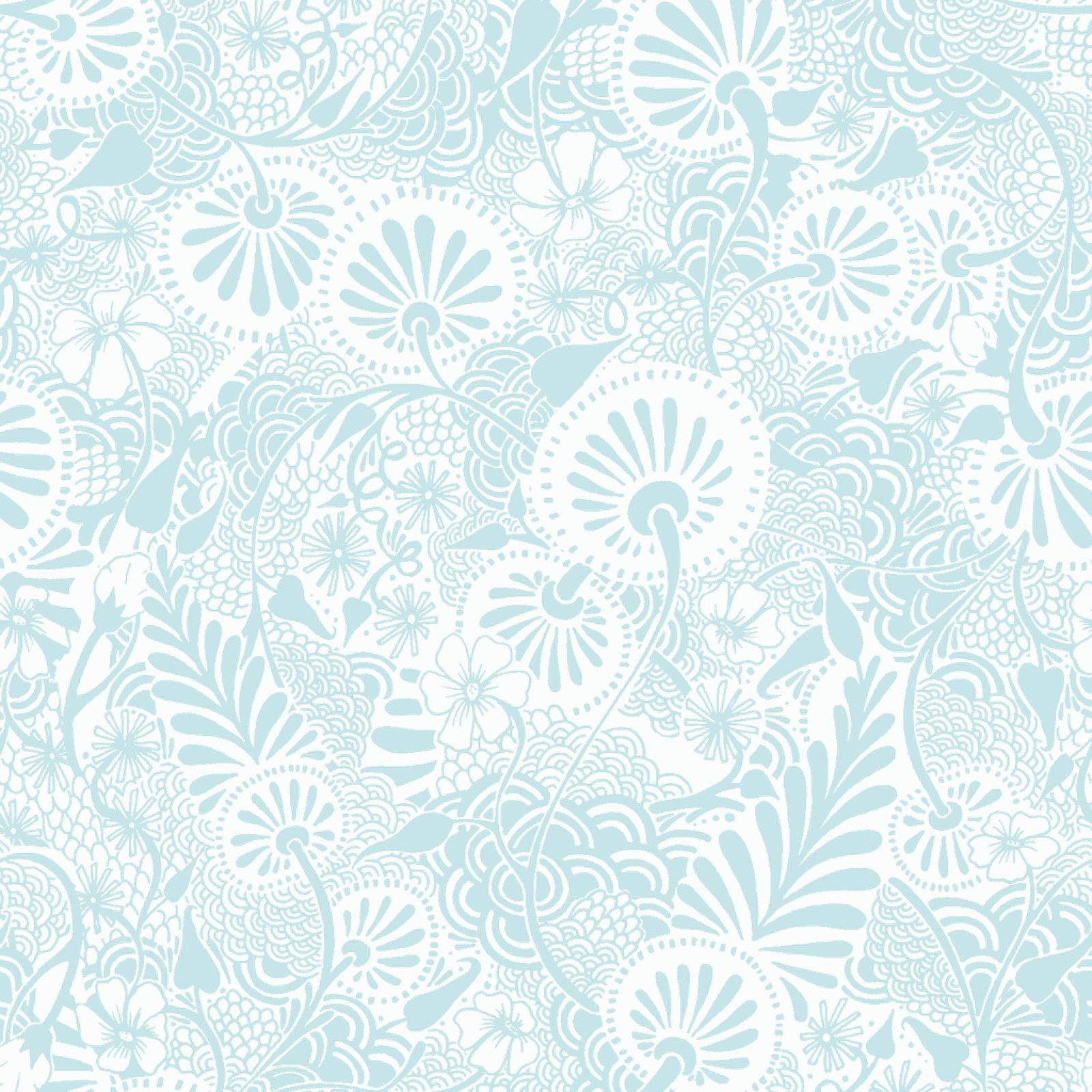 Lade muster, aqua, design, blumendesign, turquoise Hintergrund herunter