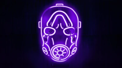 Masque Psycho Néon de Borderlands 3