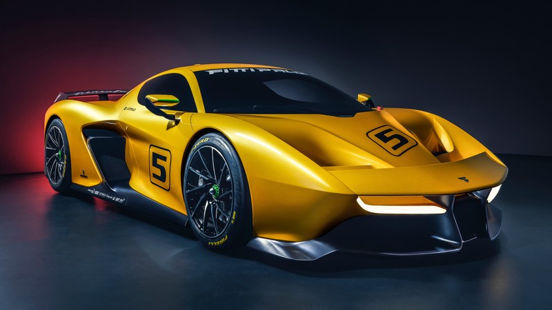 Новый hypercar ferrari 915 готов к заезду на треке (пининфарина, pininfarina, машины, bugatti vision gran turismo, суперкар)