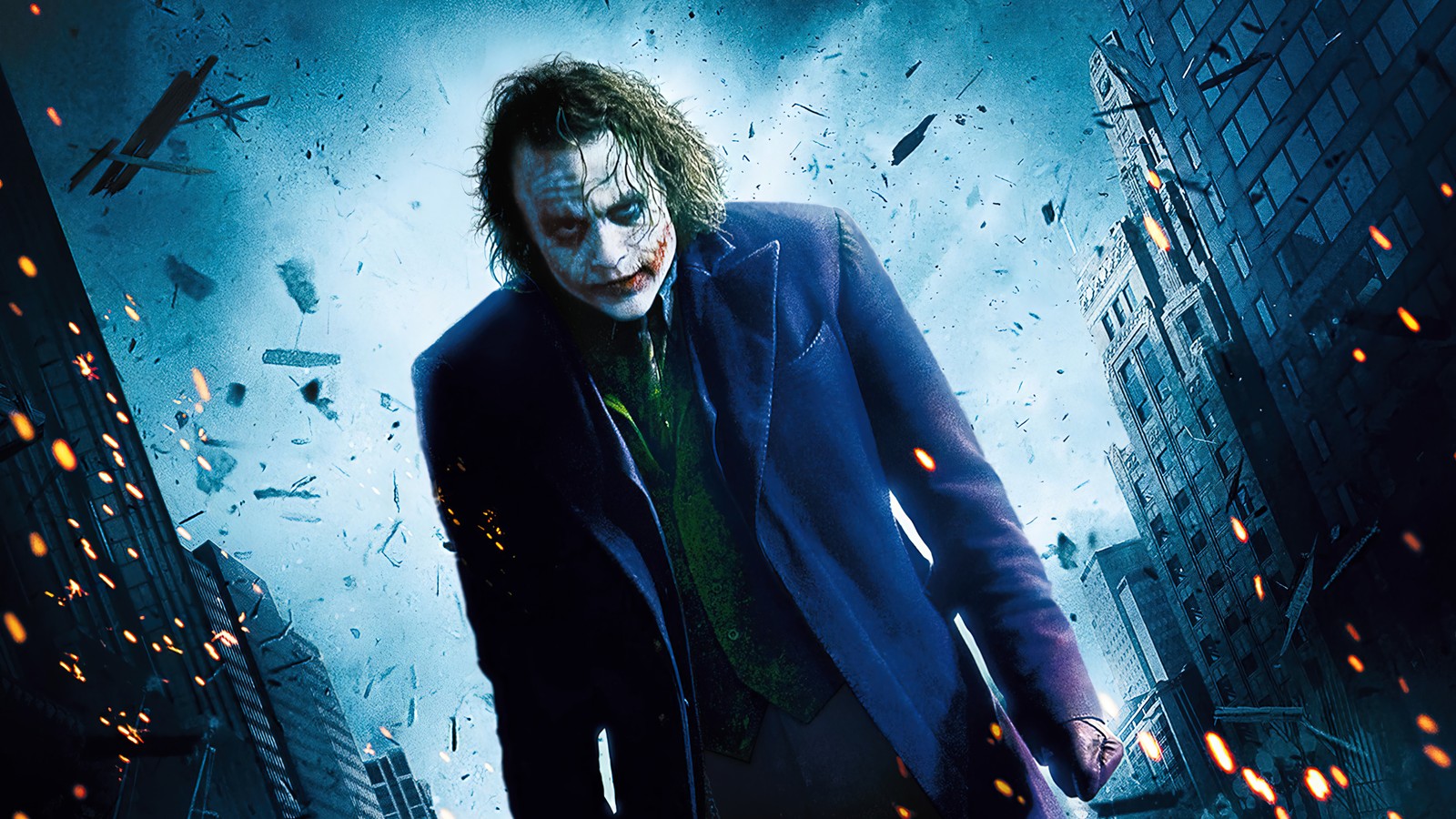 Джокер из фильма темный рыцарь (джокер, joker, хитledger, heath ledger, темный рыцарь)