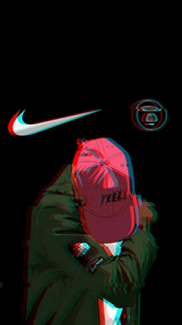 Глитч Эстетика: Стиль Yeezy с Влиянием Nike