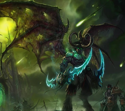 illidan, stormrage, warcraft, world of warcraft, wow