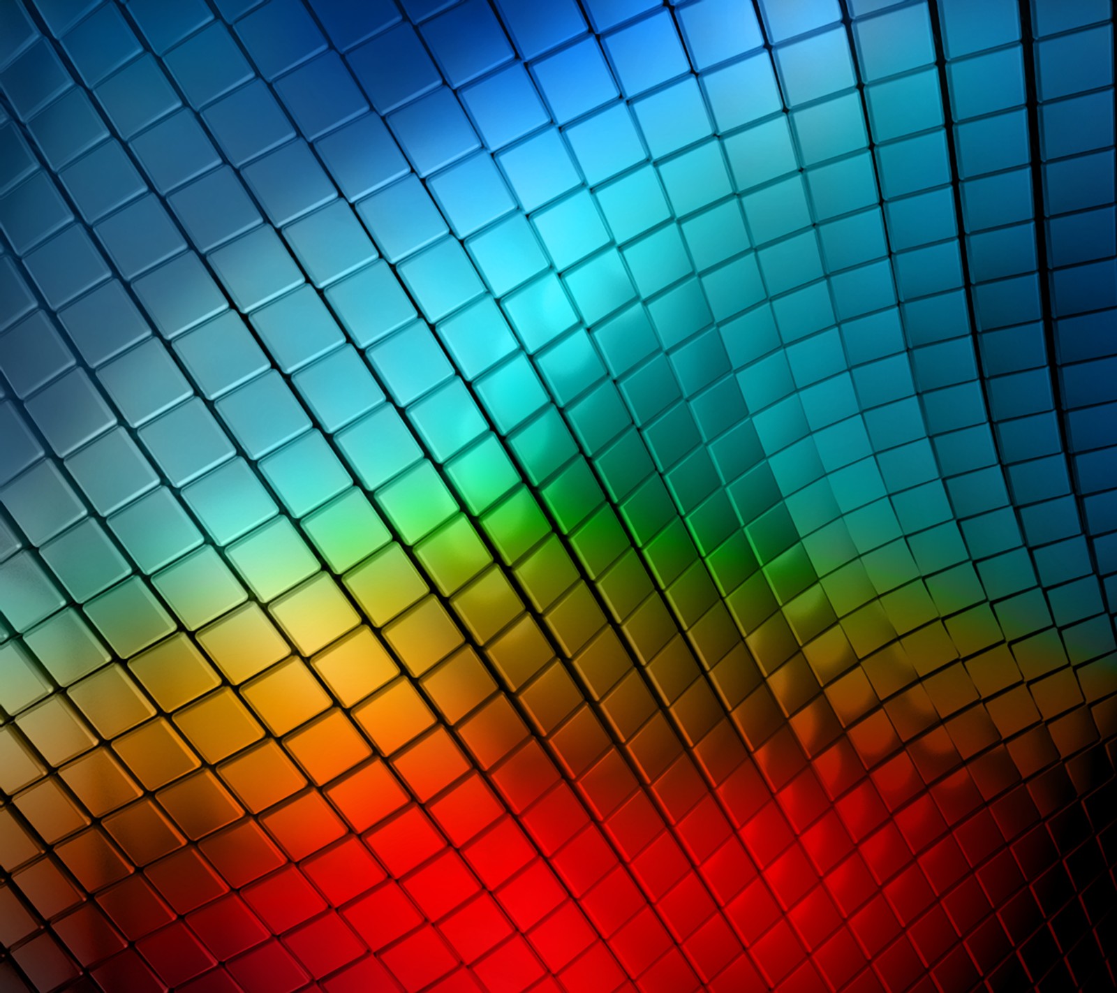 A close up of a colorful background with squares of different colors (box, moto, motorola, pattern, razr)