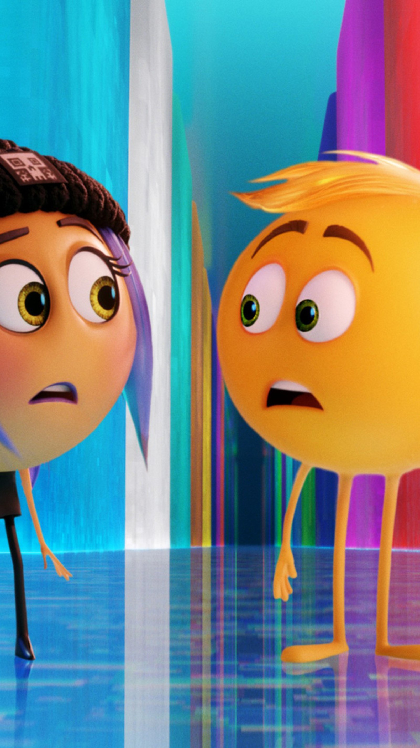 Скачать обои эмодзи, emoji movie, смешной, iphone, фильм