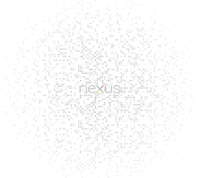 Белый фон с пиксельным узором и словом nexus (android, точка, google, lg, узор)