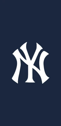 New York Yankees Logo on Dark Background