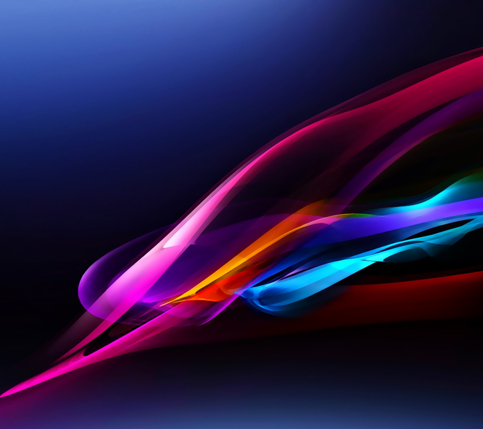 A close up of a colorful abstract background with a blurry wave (art, design, fantasy, painting)