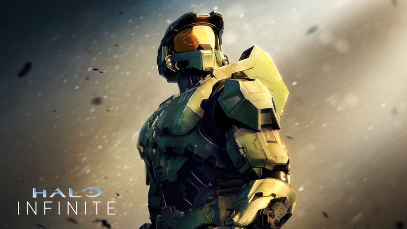 Halo infinite - это научно-фантастическая экшн-игра с футуристическим стилем (хало бесконечность, видеоигра, master chief)