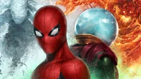 Spider-Man und Mysterio: Zusammenstoß der Illusionen in Far From Home