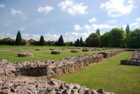 wall, stone wall, ruins, historic site, archaeological site