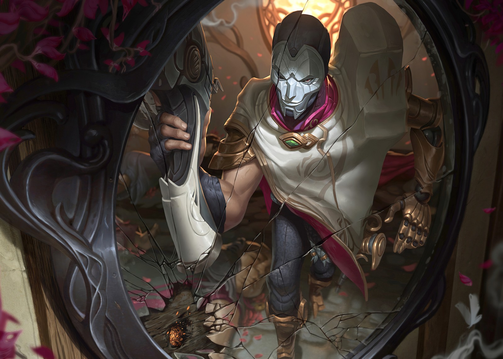 Download jhin, league of legends, games, 4k wallpaper for free