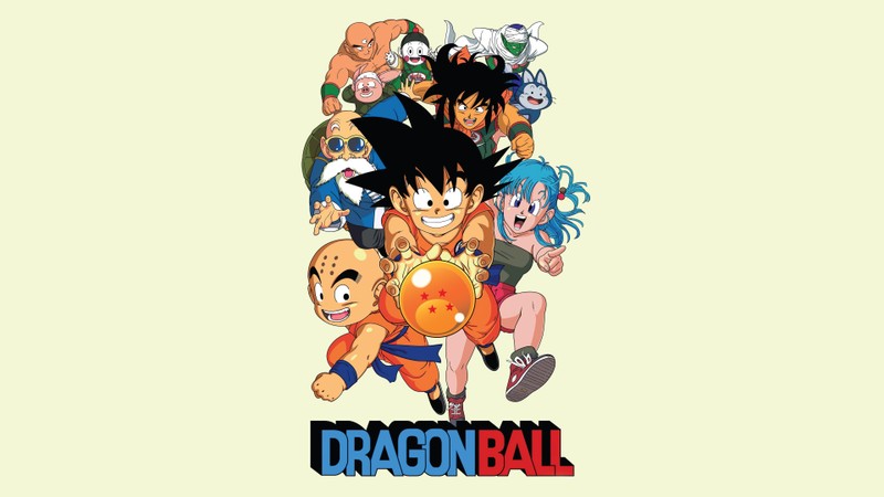 Обои аниме dragon ball (драконий жемчуг, dragon ball, аниме сериал, 8k, 5k)