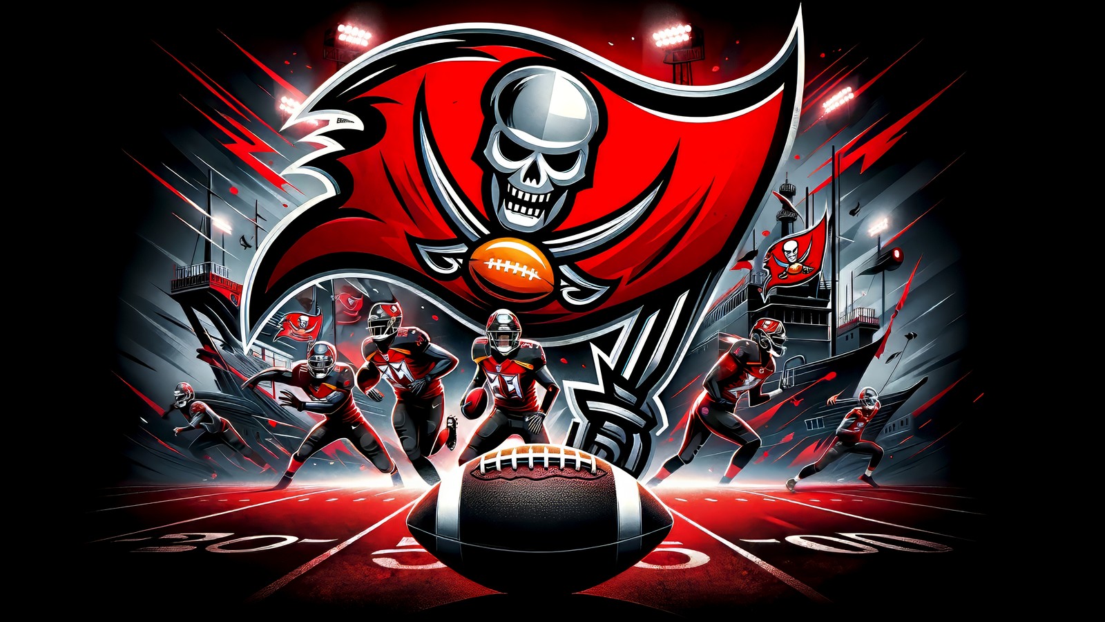 Обои футбольной команды tampa buccaneers обои футбольной команды tampa buccaneers (тампа бэй буканирс, tampa bay buccaneers, команда нфл, суперкубок, super bowl)