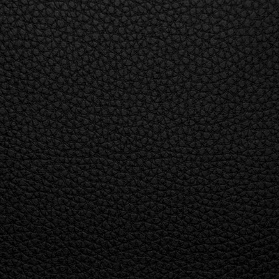 Textura de couro preto com padrão monocromático