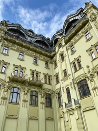 wahrzeichen, klassische architektur, tageszeit, architektur, fassade