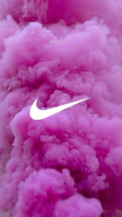 nike, pinky, fumée