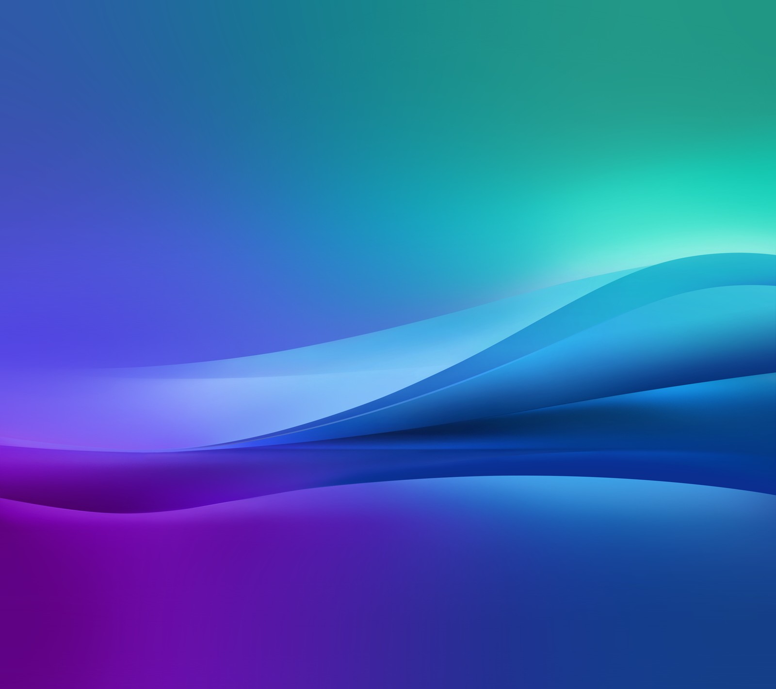 A blue and purple abstract background with waves (abstract, blue, colors, galaxy view, green)